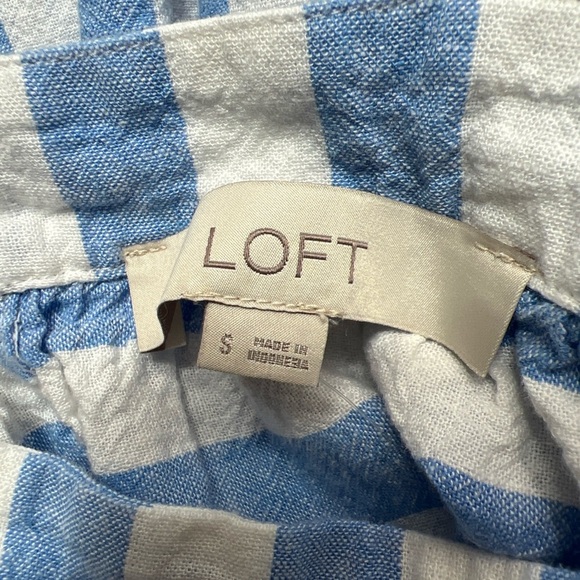 Loft Striped Swing Tank Top Nautical Beach - Picture 6 of 7